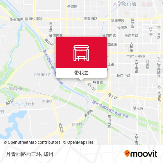 丹青西路西三环地图