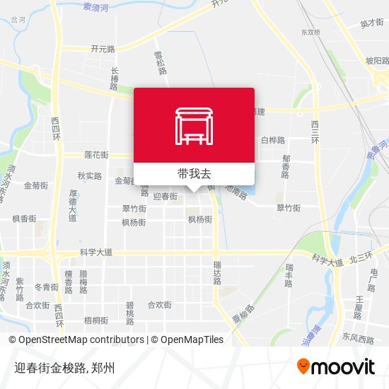 迎春街金梭路地图