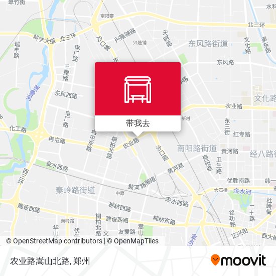 农业路嵩山北路地图