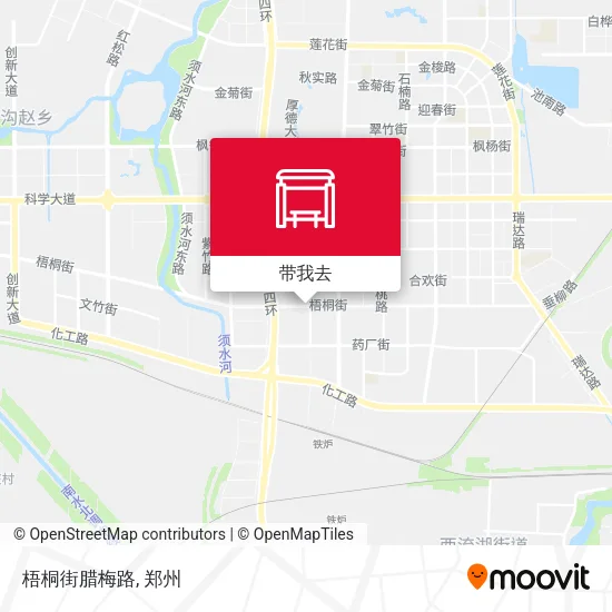 梧桐街腊梅路地图