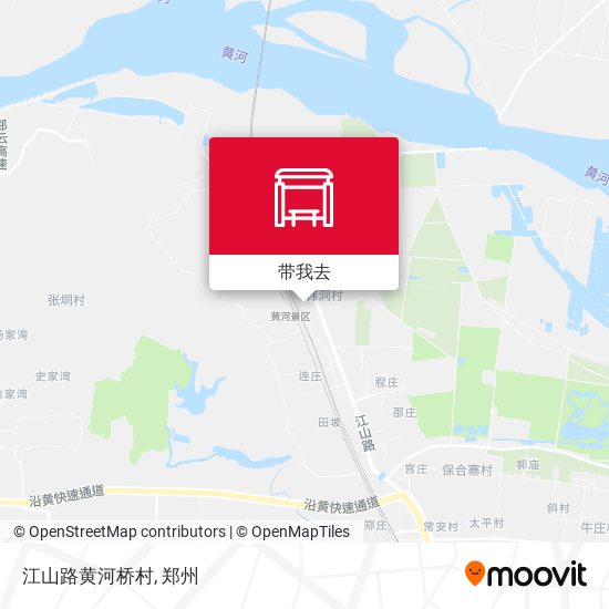 江山路黄河桥村地图