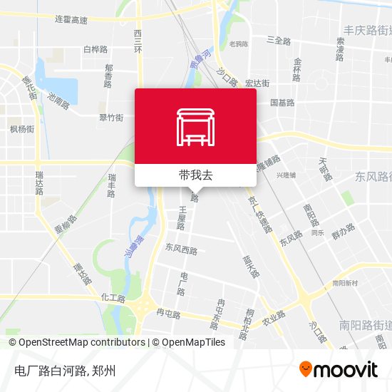 电厂路白河路地图