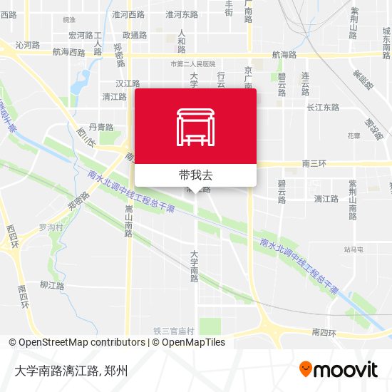 大学南路漓江路地图