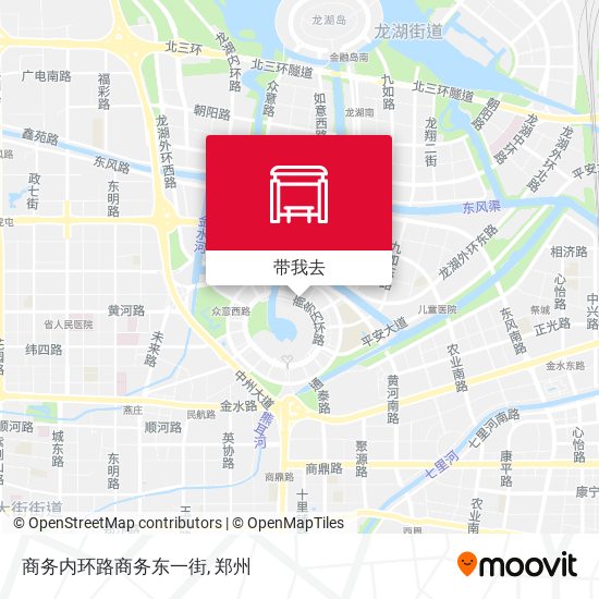 商务内环路商务东一街地图