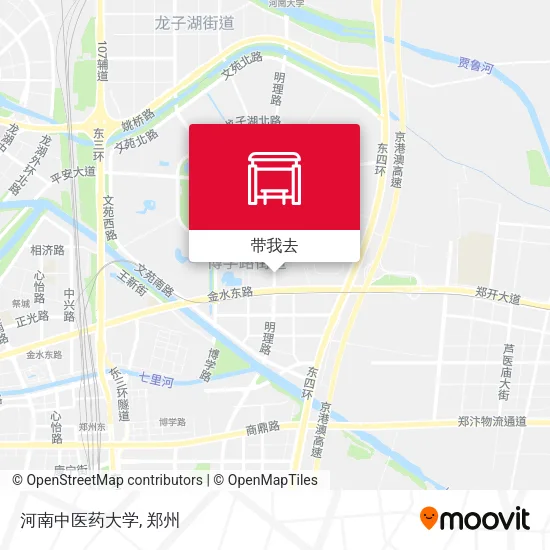 河南中医药大学地图