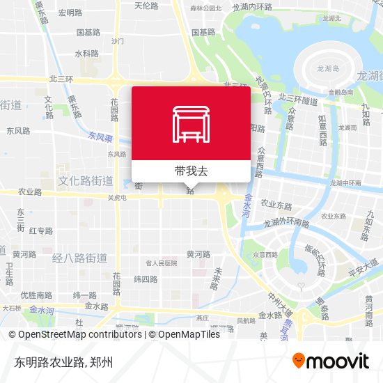 东明路农业路地图