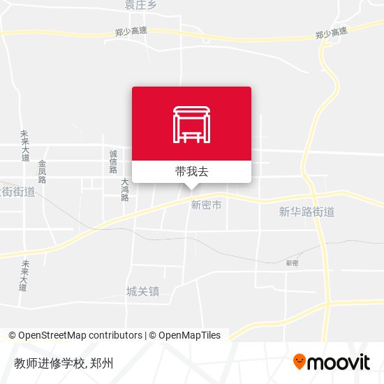 教师进修学校地图