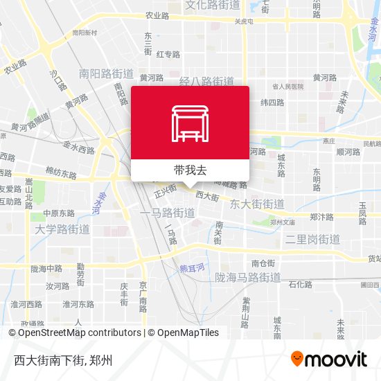 西大街南下街地图