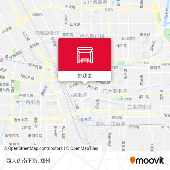 西大街南下街地图