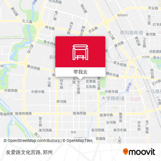 友爱路文化宫路地图