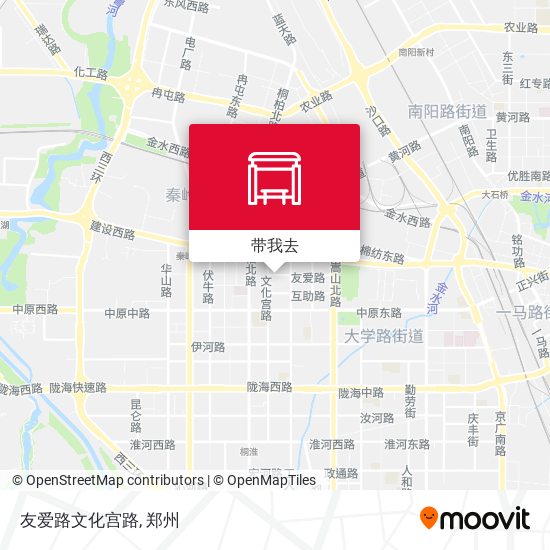 友爱路文化宫路地图