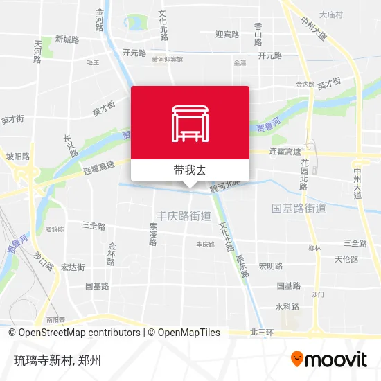 琉璃寺新村地图