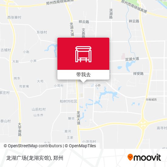龙湖广场(龙湖宾馆)地图
