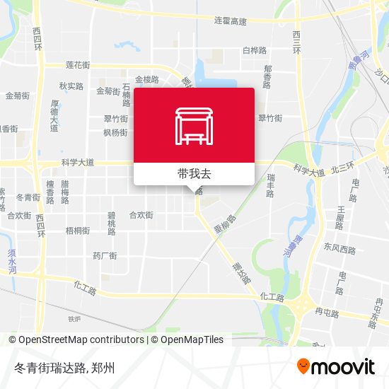 冬青街瑞达路地图