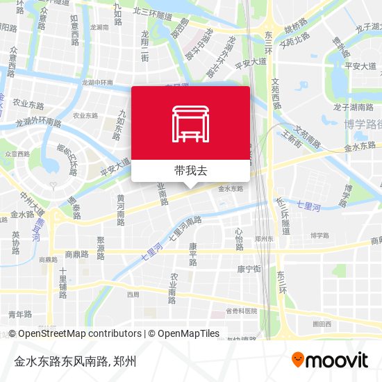 金水东路东风南路地图