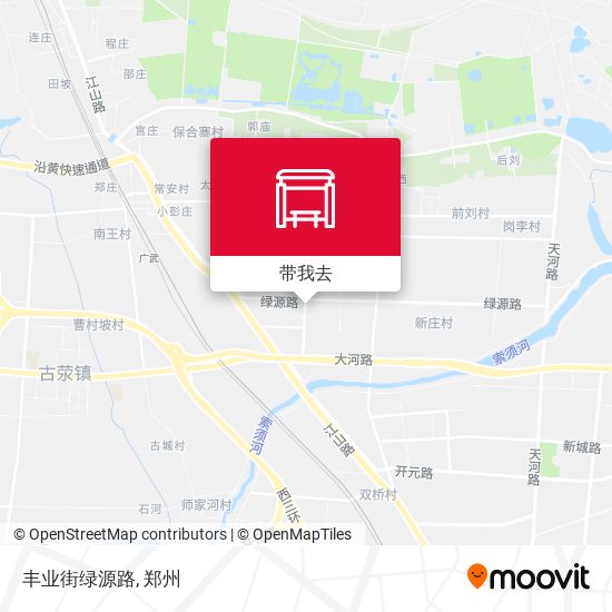 丰业街绿源路地图