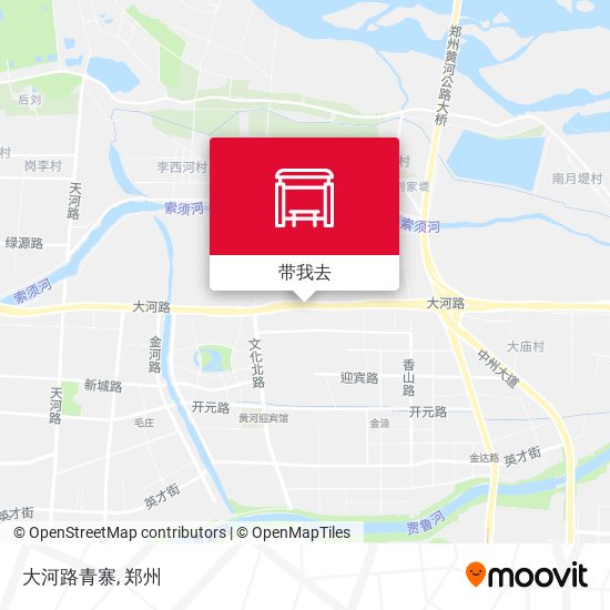 大河路青寨地图