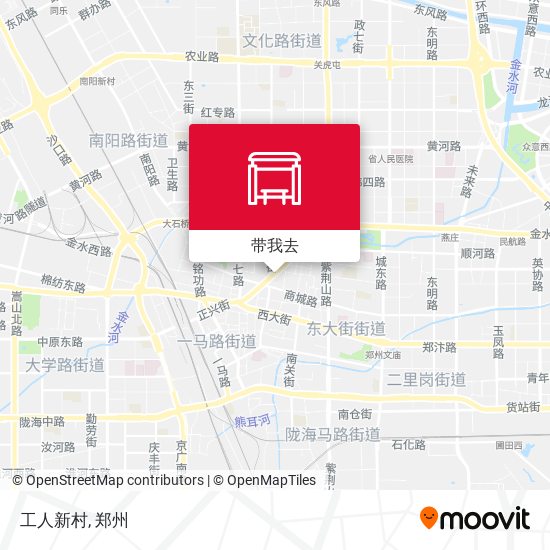 工人新村地图