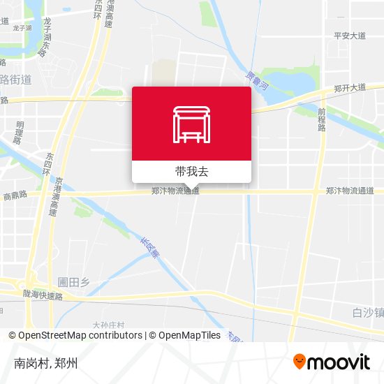 南岗村地图