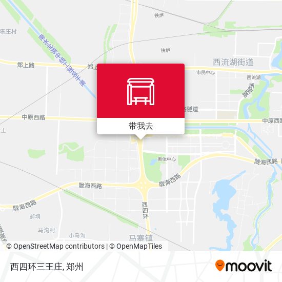 西四环三王庄地图