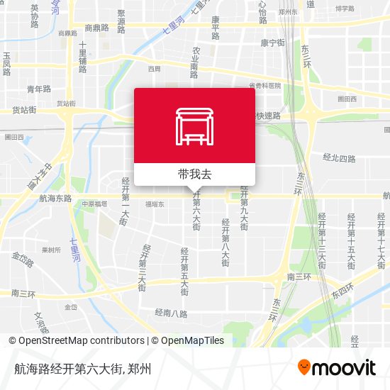 航海路经开第六大街地图