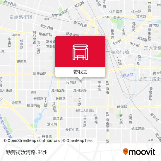 勤劳街汝河路地图