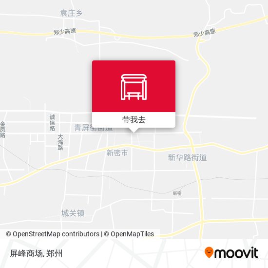 屏峰商场地图