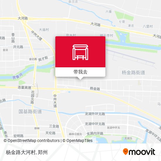 杨金路大河村地图