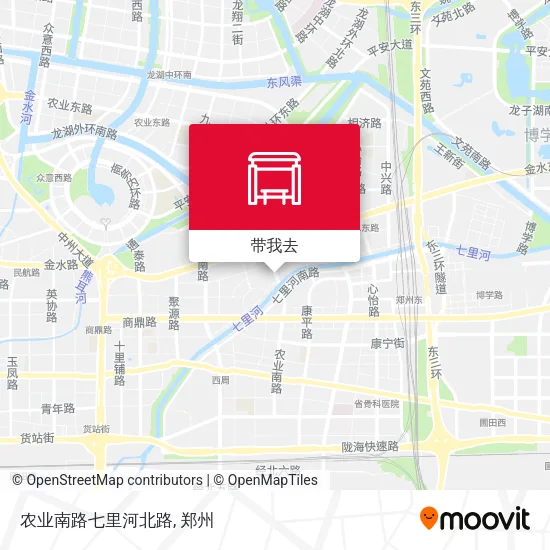 农业南路七里河北路地图