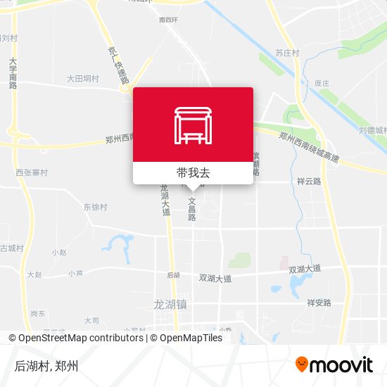 后湖村地图