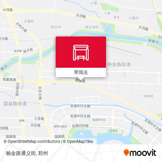 杨金路通义街地图