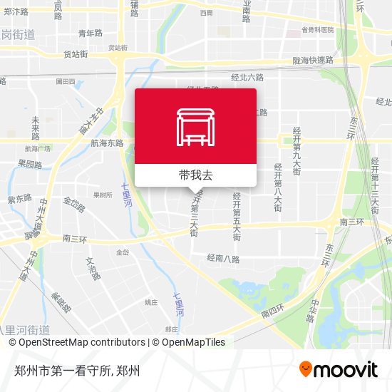 郑州市第一看守所地图