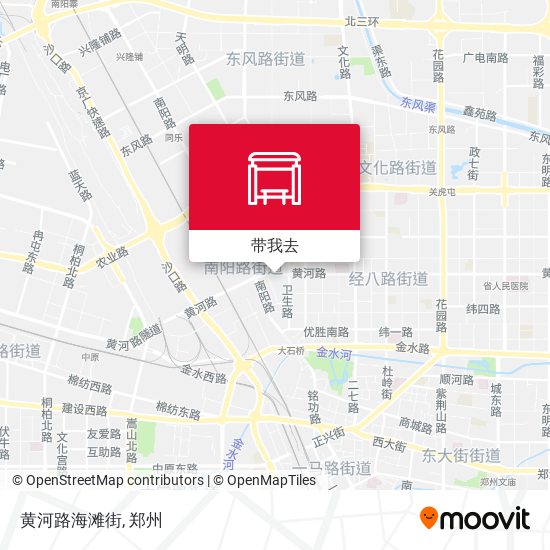 黄河路海滩街地图