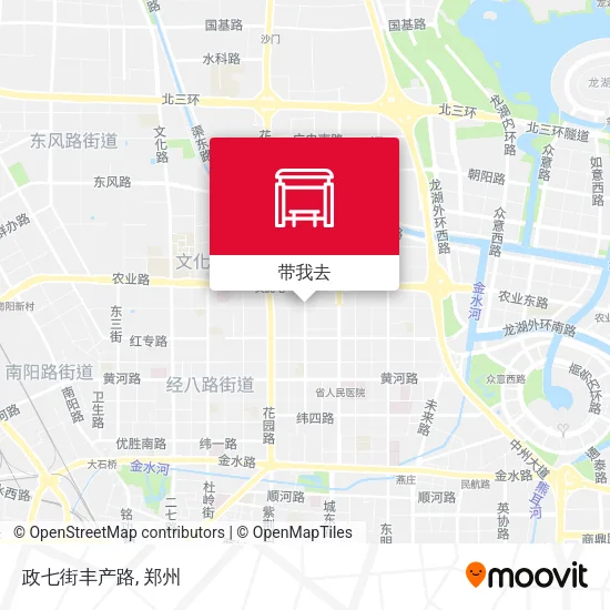 政七街丰产路地图