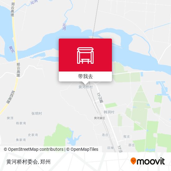 黄河桥村委会地图