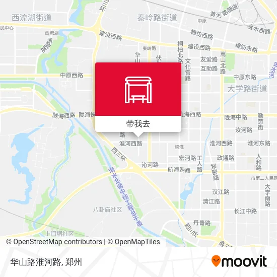 华山路淮河路地图