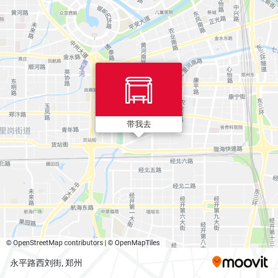 永平路西刘街地图