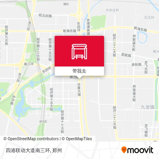 四港联动大道南三环地图