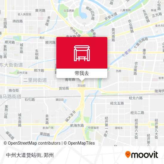 中州大道货站街地图