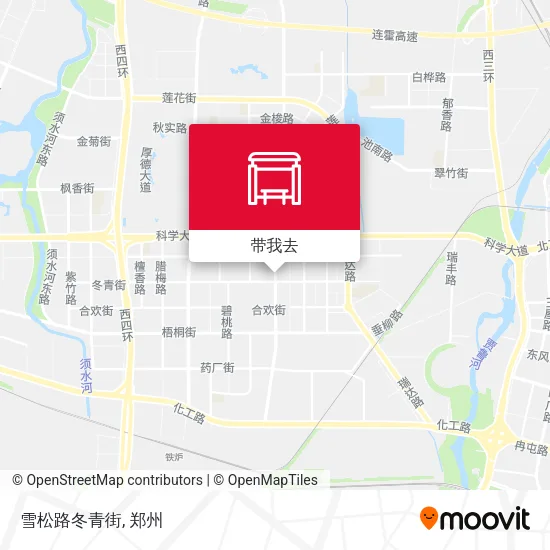 雪松路冬青街地图