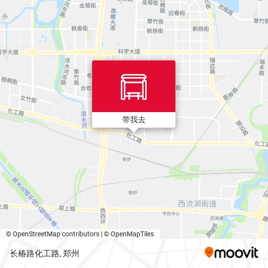 长椿路化工路地图