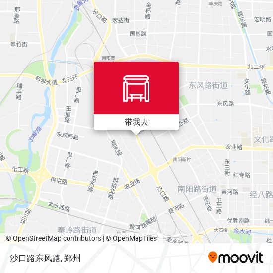 沙口路东风路地图