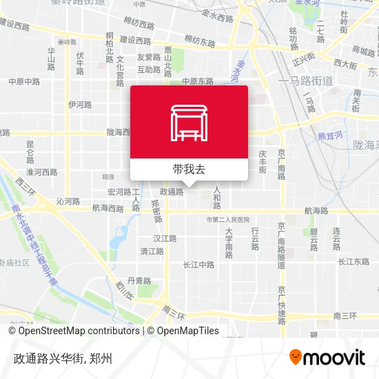 政通路兴华街地图