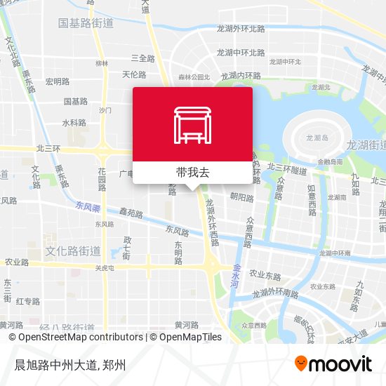 晨旭路中州大道地图