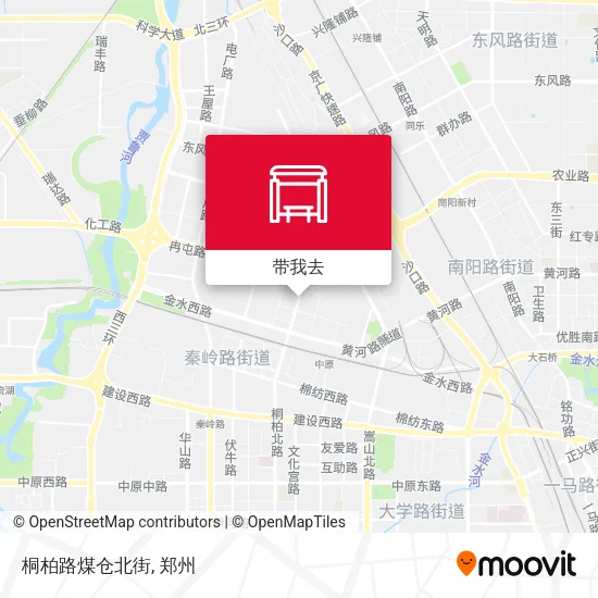 桐柏路煤仓北街地图