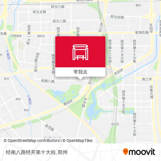 经南八路经开第十大街地图