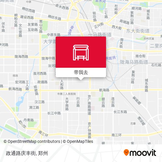 政通路庆丰街地图
