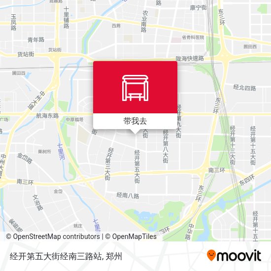 经开第五大街经南三路站地图