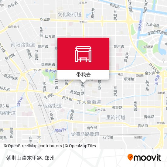 紫荆山路东里路地图