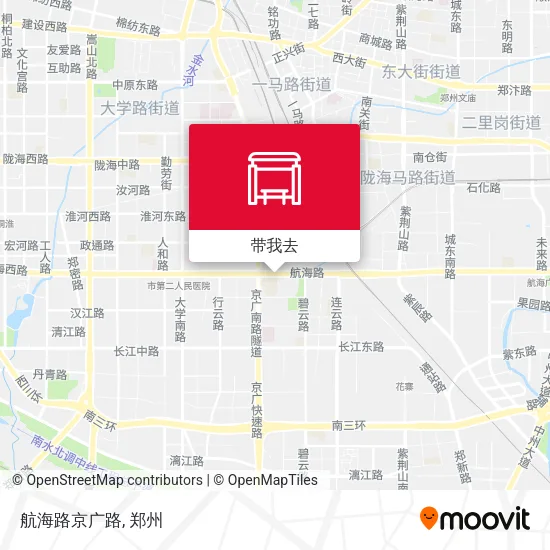 航海路京广路地图